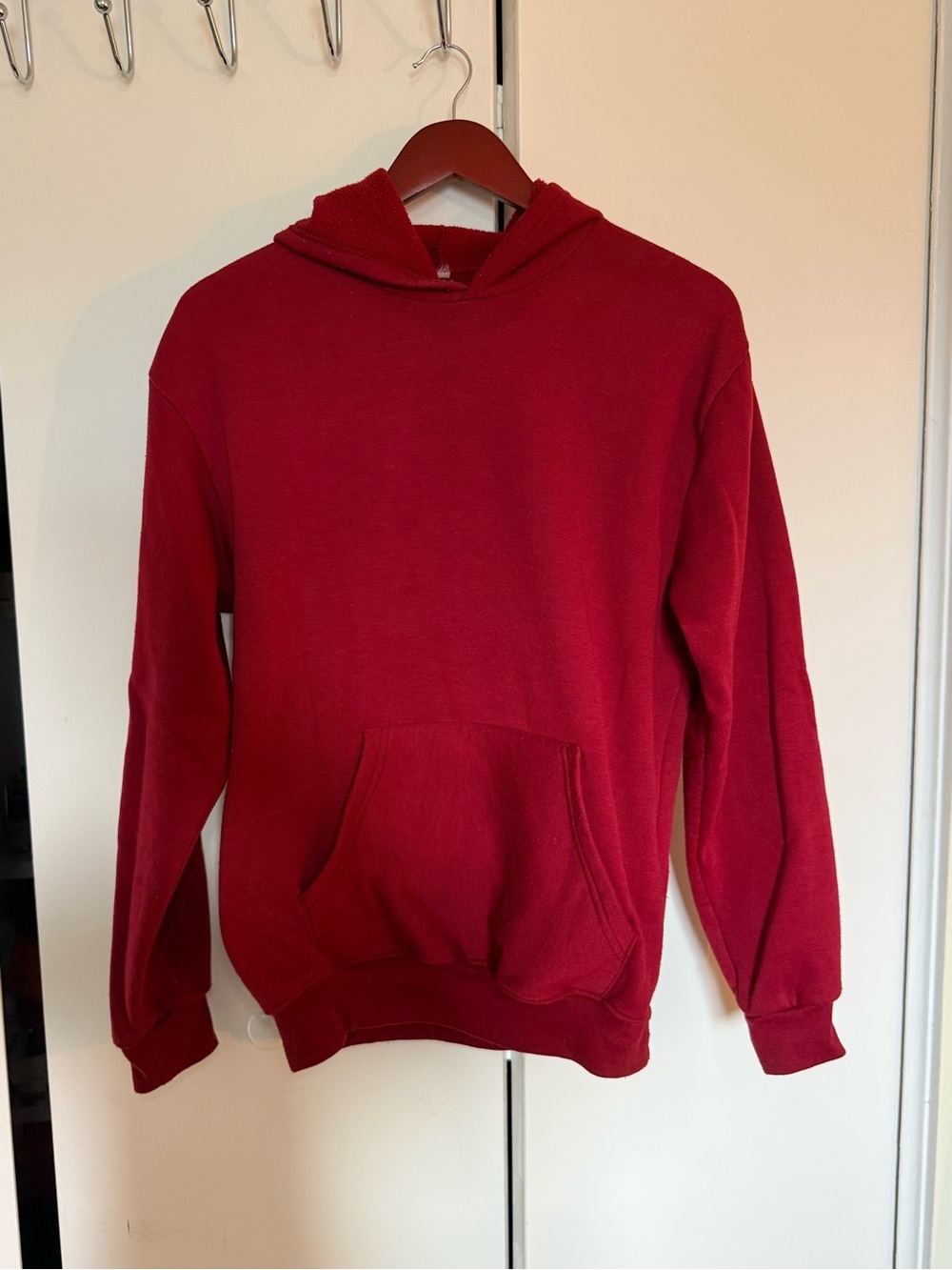 Women’s Red Hooded